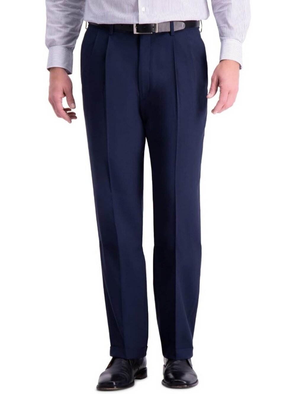 Classic Fit Pleated Comfort Dress Pants for Men - Premium Quality, Versatile